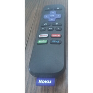 Original Roku RC101 Remote Control w/Netflix Google Play Hulu Sling